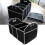 Car Trunk Cargo Organizer Foldable Black 3