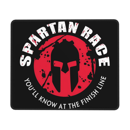 Spartan Race rubber desk mouse pad 90x40cm
