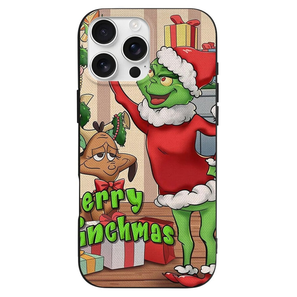 Grinch Tpu Case For Iphone 16 Pro Max Â Slim Shockproof 393040732100