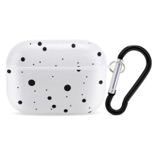 Pouzdro na AirPods Pro s puntíky pro ženy, bezdrátové nabíjení