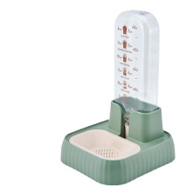 2-in-1 Gravity Pet Waterer - 500ml Large Capacity Drinking Fountain for Small Animals - Cage Mounted & Floor Use