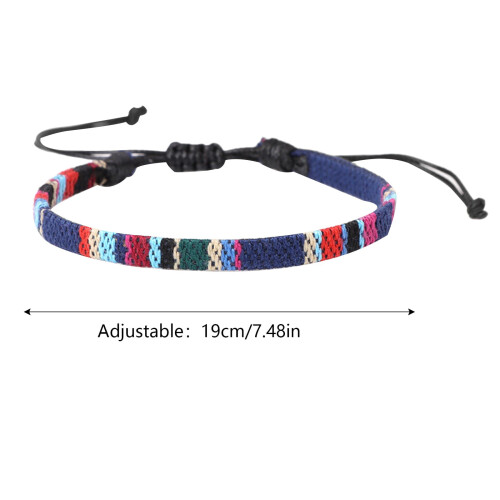 Boho Wrap Anklet Set Adjustable Woven Waterproof 1