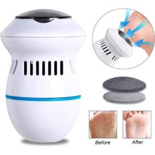 USB Rechargeable Electric Foot Grinder, Portable Vacuum Callus Remover with Sanding Pads, Professional Pedicure Tool for Home Foot Care