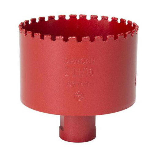 Trépan Drygres Premium 68 mm M14 RUBI Lg. durée sur meuleuse - 6978