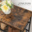 Παπουτσοθήκη 4 επιπέδων Industrial Rustic Brown 12-16 ζευγάρια 5