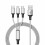 TanChengg USB-C snabbladdningskabel 3,6 m 3-i-1 1
