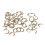 Nascóir clevis spinner iascaireachta 10pcs 5