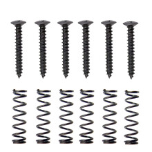 Guitar Humbucker Mounting Screw and Spring Set