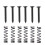 Guitar Humbucker Mounting Screw and Spring Set 1