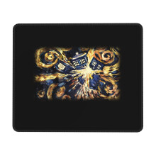 Doctor Who rubber mouse pad with lock edge 1 pcs