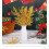 Rami di pino artificiali argento e oro, 20 pezzi, 35 cm 5