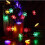 Luci a stringa LED a forma di stella e fiocco di neve, alimentate a batteria, 20 pezzi 4