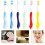 Travel Toothbrushes Folding 6 Pcs 2