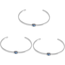Armband met het boze oog voor dames, open armband, 2 stuks