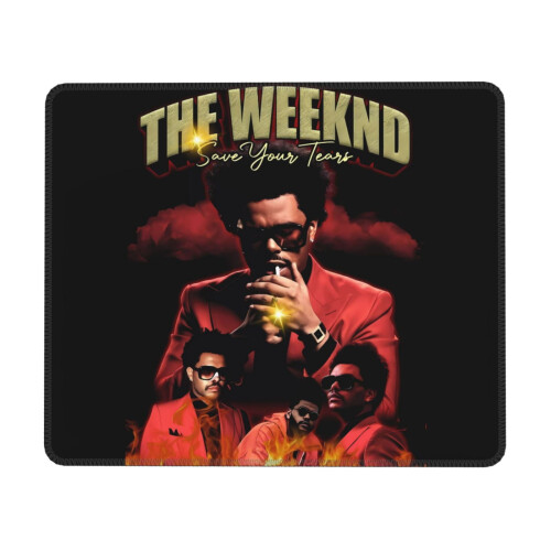 The Weeknd rubberen bureaumuismat 80x30cm