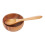 Wooden Salad Bowl Set Round with Servers 7