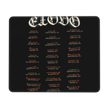 Rubber Lock Edge Mouse Pad Office Desk Writing Game Pad