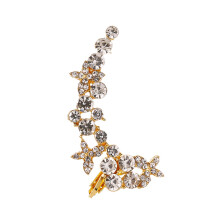 Gold and Silver Hoop Earrings for Women Tassel Stud Set
