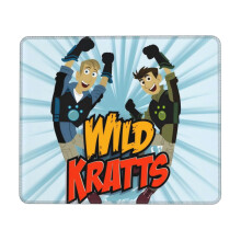 Wild Kratts Gummimauspad mit Verriegelungskante, 1 Stück