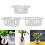 Plastic mesh pot net for hydroponic plant growth 4