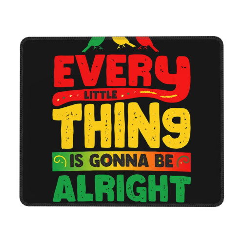 Λαστιχένιο mouse pad Bob Marley με άκρη κλειδώματος 24x12 ίντσες