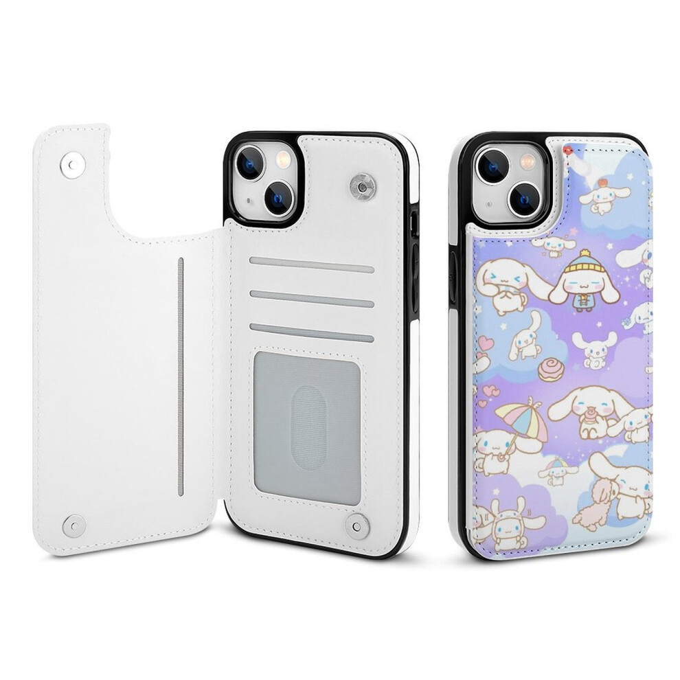 Cinnamoroll Iphone 14 Plus Wallet Case Pu Leather With Card 393040730571