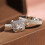 Princess Cut Diamond Couple Ring Set 2 pcs 5