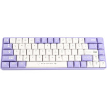 Naroote 65% hot-swappable mechanical keyboard with red