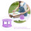 Paint Brush Storage Holder Desk Pencil Organizer Rack 2