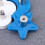 Cartoon Moon Cabinet Pull Handle Blue 2 pcs 7