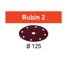 CSISZOLÓKORONGOK RUBIN2 STF D125/8 P150 RU2/10 - FE 499106