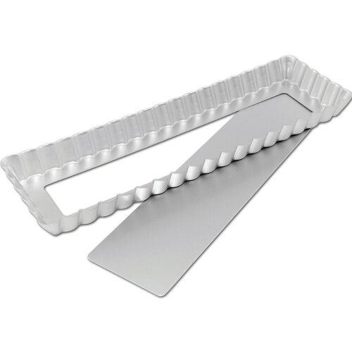 Fat Daddio's PFT-1375 Rektangulär Fluted Tartform, 13,75 x 4,25 Tum