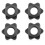 DSH weight check nut spin lock dumbbell collars 2 pcs 1