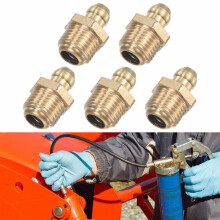 Graisseur hydraulique droit en laiton M10x1mm (5 pièces)