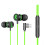 Metal Type-C In-Ear Gaming-øretelefoner i sort 1