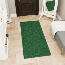 Ottomanson Mud Mat 2'7" x 3' Eingangsteppich - Rutschfeste Matte für schmutzige Pfoten, für hohe Verkehrsbereiche
