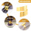 Servettringar i metallspiral, 8-pack 4