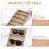 Træ solbrille organizer display bakke 2