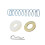 Kit de bagues de levier de vitesses de transmission automatique DSH pour Chevy 2