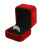 Velvet Ring Box Red 1 2 or 5 Pieces 2