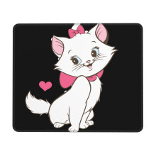 Aristocats gumi szélű egérpad asztali ülőfelülettel