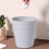 YLOMAY Kitchen Trash Can Portable Waste Basket 12L 7