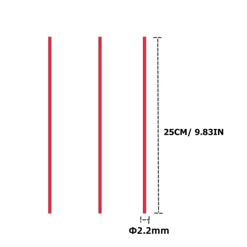 Spray Can Straws Plastic 100 pcs 1