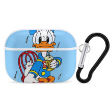 Pouzdro na AirPods Pro s bezdrátovým nabíjením a kačerem Donaldem