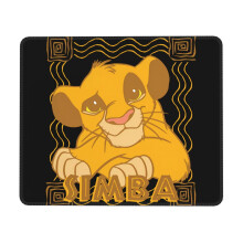 Lion King rubberen muismat met vergrendelbare rand (1 stuk)