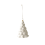 White Ceramic Christmas Figurines Set Snowman Reindeer 2