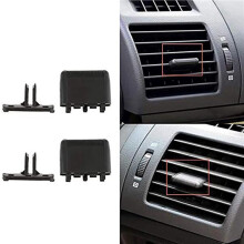 10Pcs Car Center Dash A/C Air Vent Outlet Tab Clip Repair Kit for Prado LC150 2010-2017