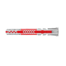 Kaikki materiaalit - FISCHER - DuoPower 10x80 mm - 25 kappaleen pakkaus - Nailon - Kaksimateriaalinen - Kaikki materiaalit