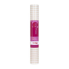 Con-Tact Brand Grip Prints Tapis de Protection Non-Adhésif 18'' x 4', Plaid Khaki