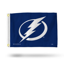 Rico Industries NHL Tampa Bay Lightning 12" x 17" Flag Utility Flag - Double Sided - Great for Boat/Golf Cart/Home ect.